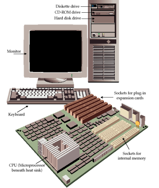 Architektura komputerów Urządzenia wprowadzania danych: klawiatury czytniki urządzenia przetwarzania dokumentów manipulatory Urządzenia wyprowadzania danych: monitory drukarki urządzenia