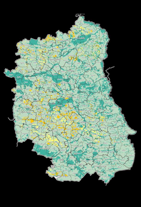 Energetyka wiatrowa Potencjał OZE w województwie lubelskim dla farm