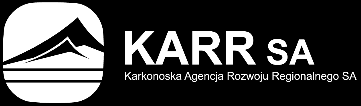 Karkonoska Agencja Rozwoju Regionalnego S.A. ul. Maja 7 58-500 Jelenia Góra NIP: 6-00-69-6 REGON: 3077996 KRS 000007377 tel. +48 75 75-7-500 fax +48 75 75--794 biuro@karr.