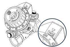 - Nastawa Nastawa zaworu realizowana poprzez pokrętło. Zawór zamyka się kręcąc w kierunku zgodnym ze wskazówkami zegara.