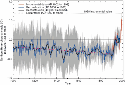 Rekonstrukcja temperatury w okresie