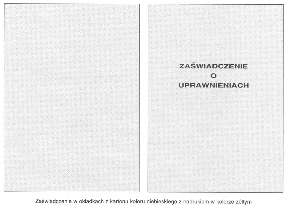 Wzór nr 43 do nr 21 ZAŚWIADCZENIE O UPRAWNIENIACH wystawione przez Urząd do Spraw Kombatantów i Osób Represjonowanych