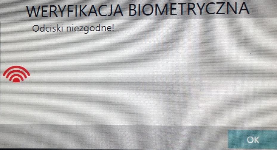 WIZOWY SYSTEM INFORMACYJNY Pobieranie odcisków palców w procesie odprawy na I linii ma na celu weryfikację tożsamości posiadacza wizy.