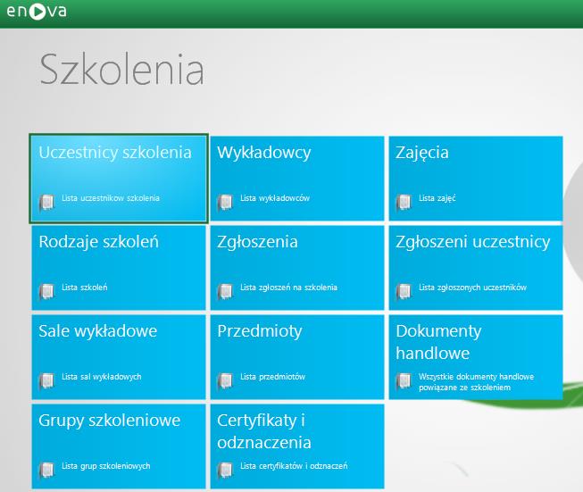 67 Co jeszcze warto sprawdzić Rys. 481 Zbiór list modułu Szkolenia 2.