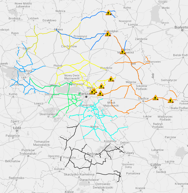 ZAGROŻENIA ŚRODOWISKA Wyniki pomiarów