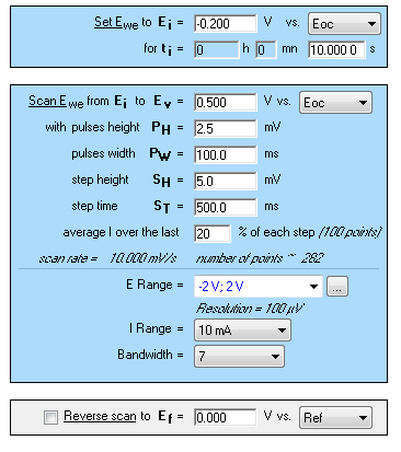 DIFFERENTIAL PULSE VOLTAMMETRY - WOLTAMPEROMETRIA PULSOWA RÓŻNICOWA 19. Z menu wybrać Experiment: otworzyć New. Otworzy się okno z wyborem techniki 20.