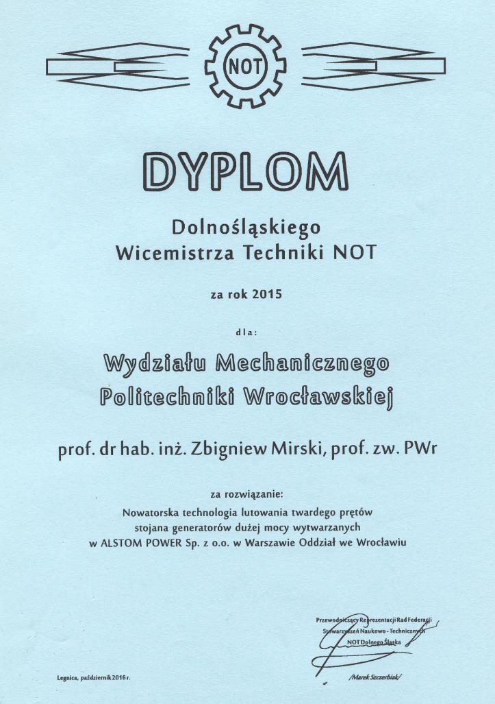 WYRÓŻNIENIA,