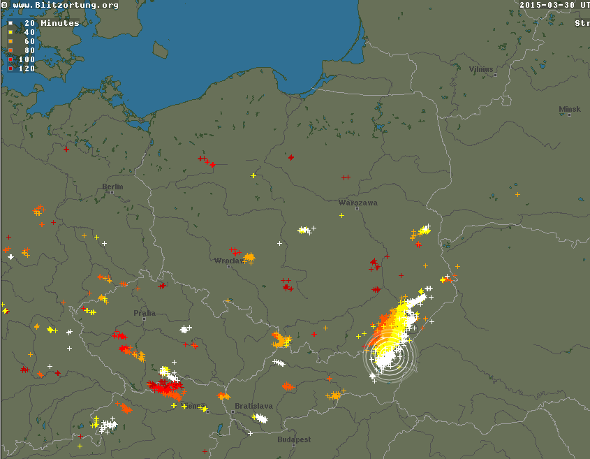 Źródło: http://www.blitzortung.org.