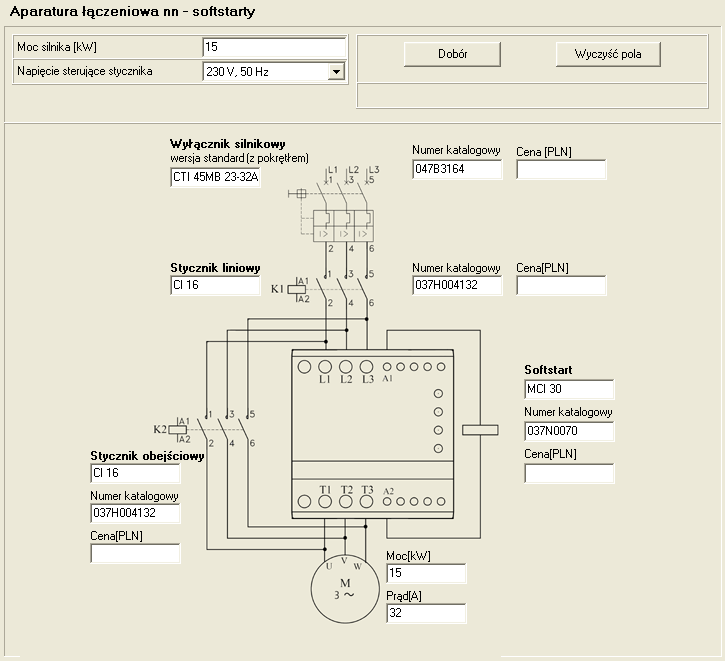 Program KP Professional do doboru paratury Łączeniowej NN Danfoss Program KP Professional jest wygodnym i prostym w obsłudze narzędziem umożliwiającym dobór produktów wchodzących w skład oferty firmy