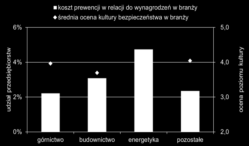 KOSZTY PREWENCJI W BADANYCH PRZEDSIĘBIORSTWACH W 2013 R.