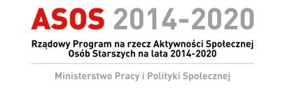 Projekt jest realizowany w ramach Rządowego Programu na rzecz Aktywności Społecznej Osób Starszych na lata 2014-2020 Priorytet I.