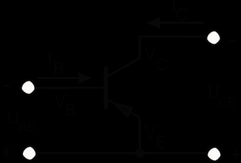 Praca aktywna polaryzacja zacisków tranzystora p-n-p n-p-n Praca aktywna polaryzacja złącz: E-B przewodz.