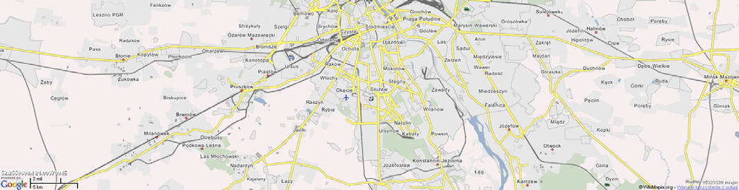 org/), OpenCycleMap (http://www.opencyclemap.org/), OpenSeaMap (http://openseamap.org/). Rys. 3.