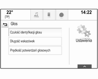 66 Rozpoznawanie mowy Wprowadzanie adresu celów podróży znajdujących się za granicą W przypadku potrzeby głosowego wprowadzenia adresu celu podróży, który znajduje się w innym kraju, należy zmienić