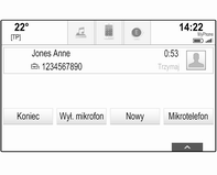 Nieodebrane połączenia są zaznaczone na czerwono na liście ostatnich połączeń oraz oznaczone symbolem 9 przy ikonie telefonu w zasobniku aplikacji.