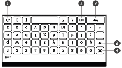 RRRRRRRRRRRRRRRRRRRRRRR 11 1. Shift 2. Zmiana języka wpisywania tekstu 3. Enter 4. Backspace 5.