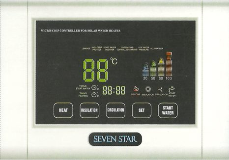 Instrukcja obsługi sterownika QXJ - SEVEN STAR W skład systemu wchodzą: Elektroniczny sterownik Czujnik poziomu wody ze zintegrowanym czujnikiem temperatury Zawór elektromagnetyczny