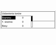 Wprowadzenie 25 Ustawianie rozłożenia mocy dźwięku na prawe i lewe głośniki Dostosowywanie barwy dźwięku do stylu muzyki Wybrać opcję Balans. Ustawić żądaną wartość.