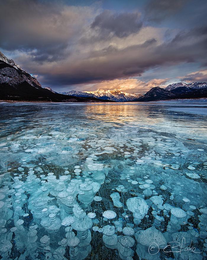 2. Jezioro Abrahama: Alberta, Kanada.