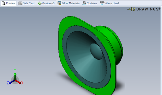 Podgląd karty wył. Udoskonalenia w zakresie jakości w SOLIDWORKS PDM Można przenieść plik, używając polecenia Przenieś/Zmień nazwę pliku w działaniu Dispatch.