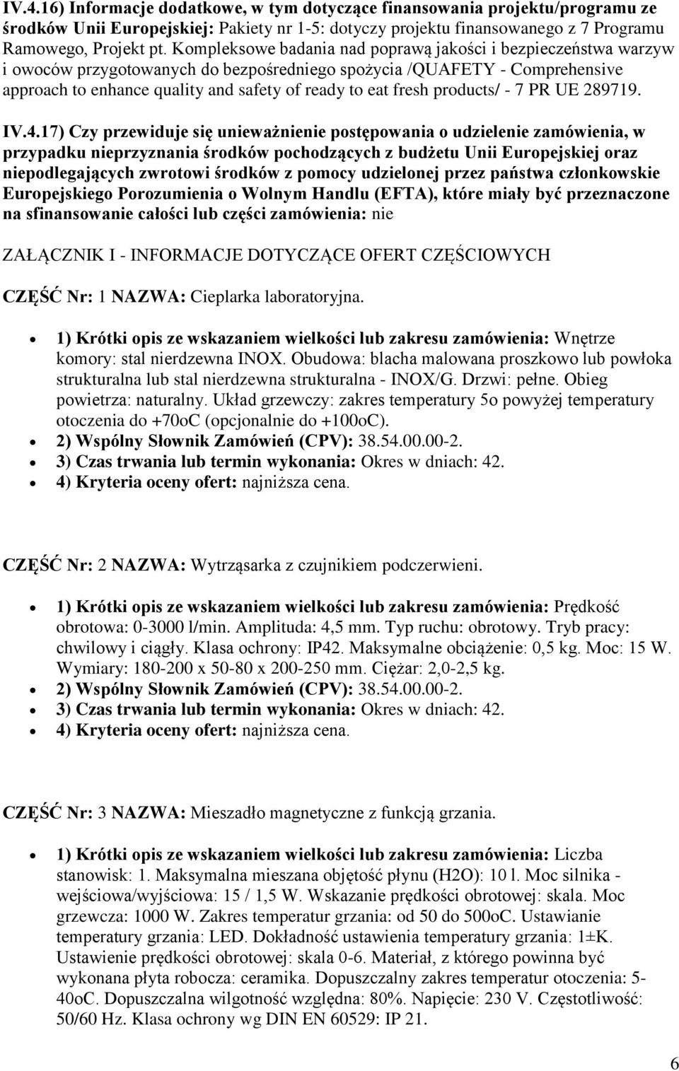 fresh products/ - 7 PR UE 289719. IV.4.