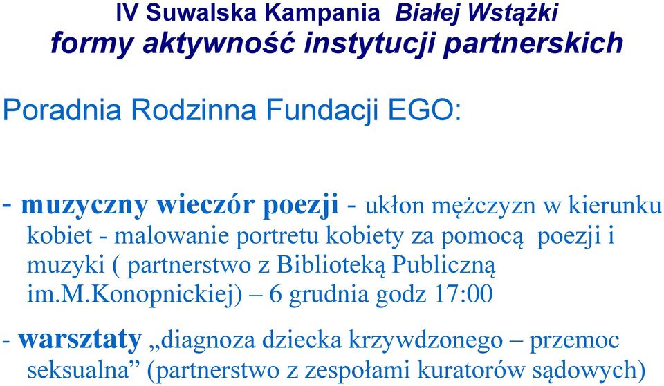 partnerstwo z Biblioteką Publiczną im.