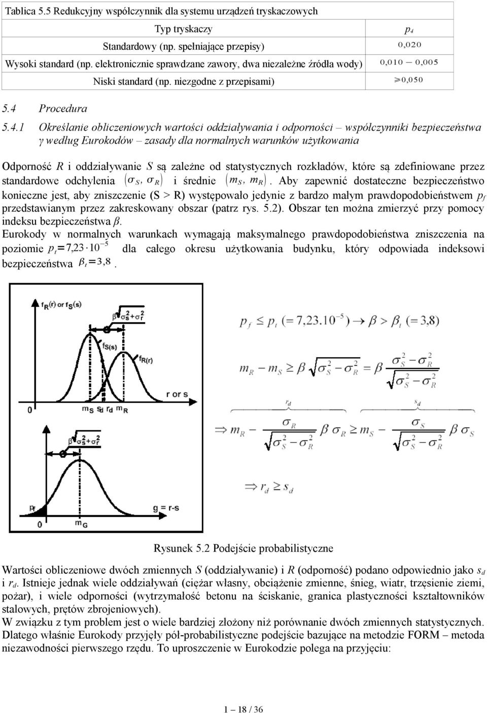 Procedura Niski standard (np. niezgodne z przepisami) 0,050 5.4.