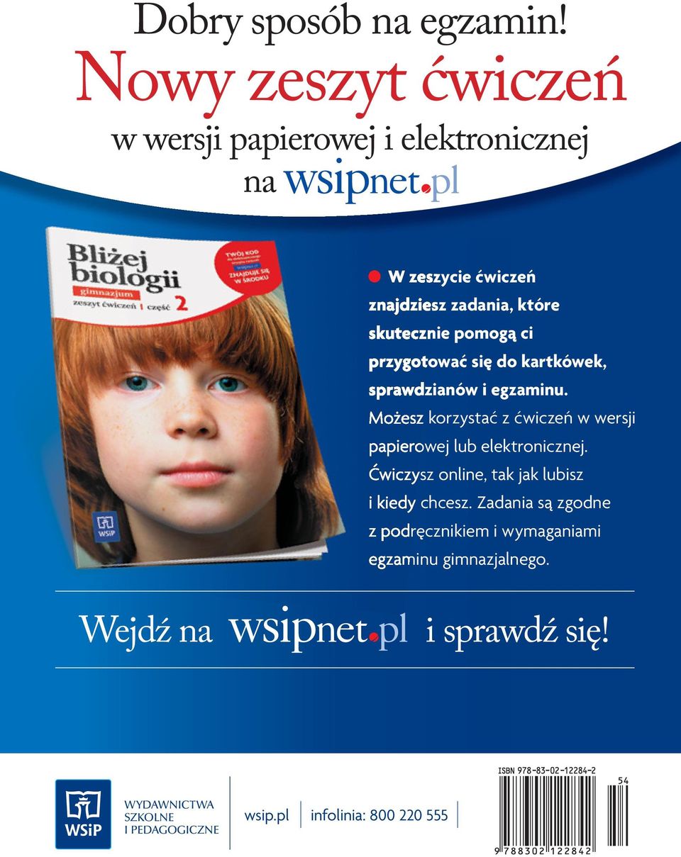pomogą ci przygotować się do kartkówek, sprawdzianów i egzaminu.