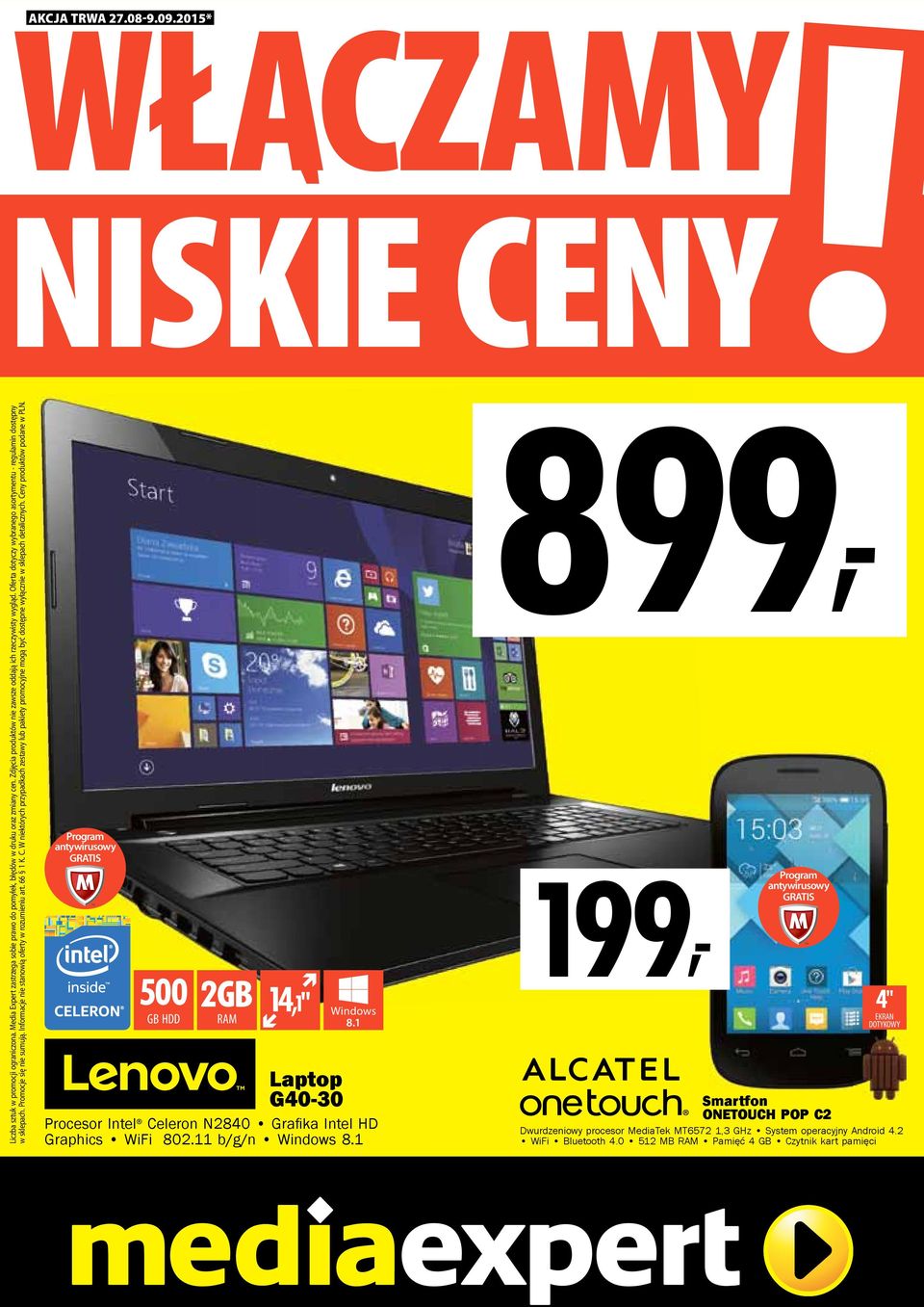 Informacje nie stanowią oferty w rozumieniu art. 66 1 K. C. W niektórych przypadkach zestawy lub pakiety promocyjne mogą być dostępne wyłącznie w sklepach detalicznych. Ceny produktów podane w PLN.