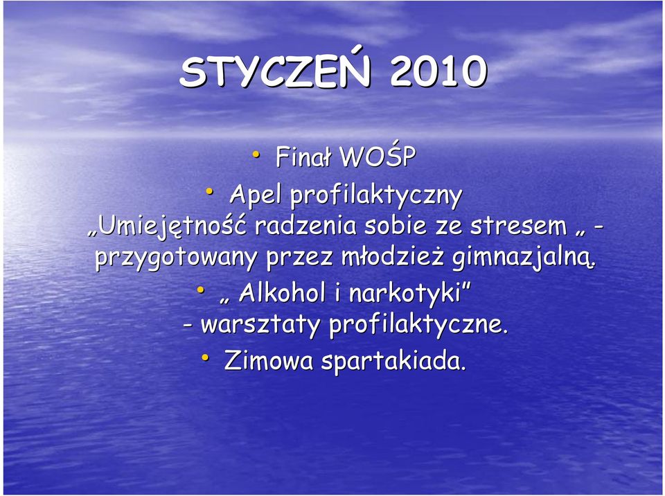 przygotowany przez młodziem odzież gimnazjalną.