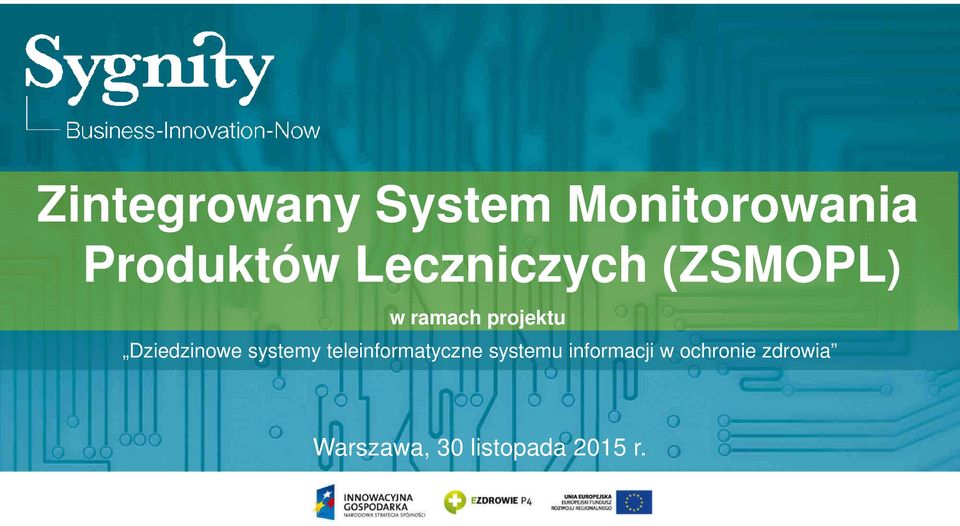 Dziedzinowe systemy teleinformatyczne systemu