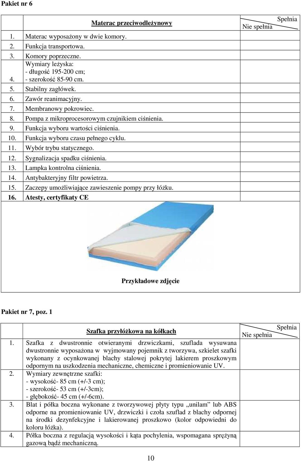 Wybór trybu statycznego. 12. Sygnalizacja spadku ciśnienia. 13. Lampka kontrolna ciśnienia. 14. Antybakteryjny filtr powietrza. 15. Zaczepy umoŝliwiające zawieszenie pompy przy łóŝku. 16.