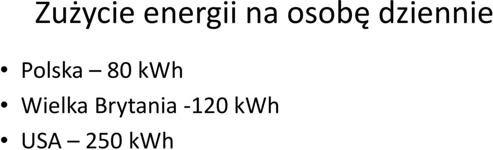 Polska 80 kwh Wielka