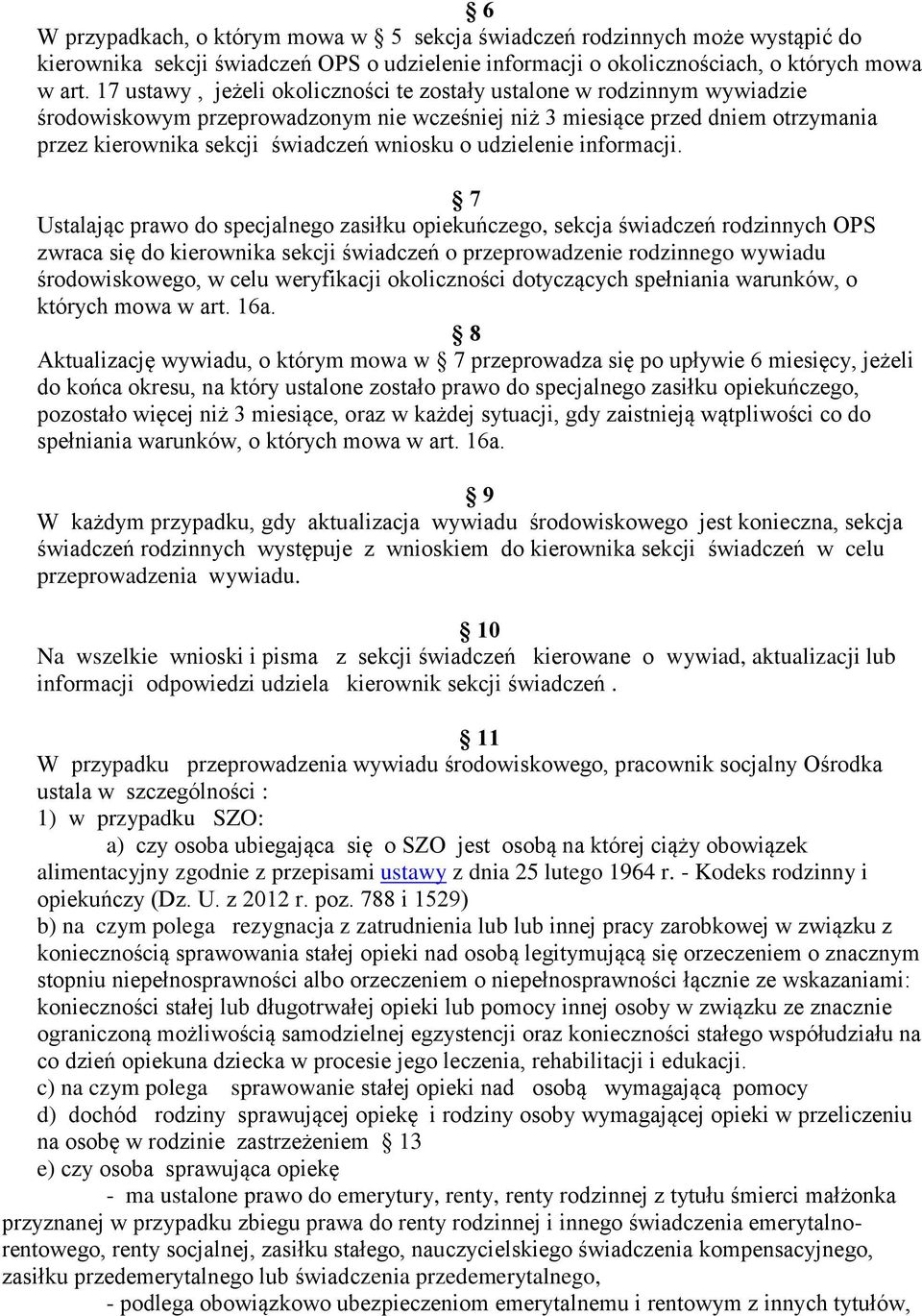 udzielenie informacji.