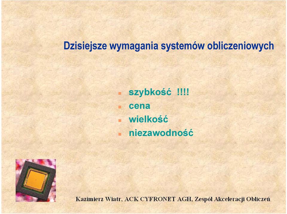 obliczeniowych