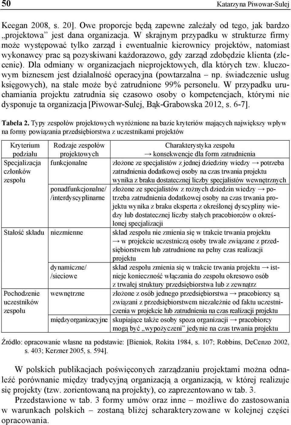 Dla odmiany w organizacjach nieprojektowych, dla których tzw. kluczowym biznesem jest działalność operacyjna (powtarzalna np.