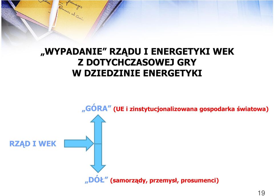 GÓRA (UE i zinstytucjonalizowana gospodarka