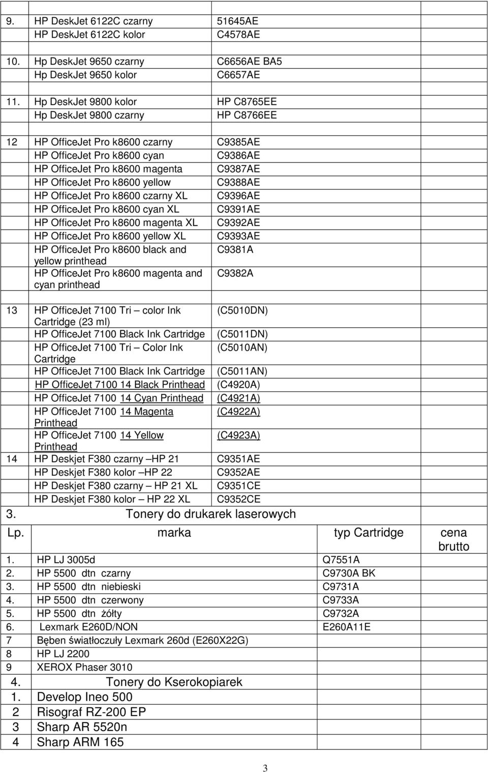 k8600 yellow C9388AE HP OfficeJet Pro k8600 czarny XL C9396AE HP OfficeJet Pro k8600 cyan XL C9391AE HP OfficeJet Pro k8600 magenta XL C9392AE HP OfficeJet Pro k8600 yellow XL C9393AE HP OfficeJet