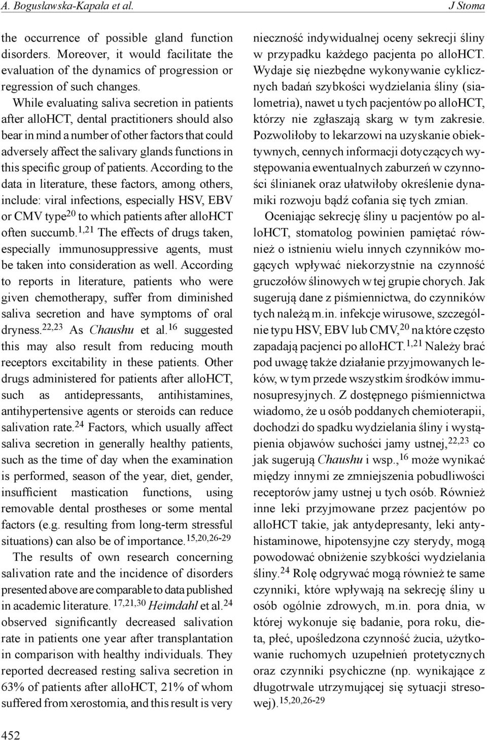 specific group of patients.