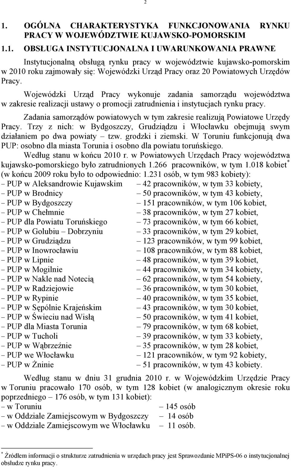 Wojewódzki Urząd Pracy wykonuje zadania samorządu województwa w zakresie realizacji ustawy o promocji zatrudnienia i instytucjach rynku pracy.