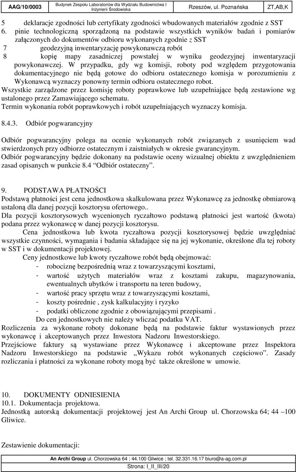 mapy zasadniczej powstałej w wyniku geodezyjnej inwentaryzacji powykonawczej.