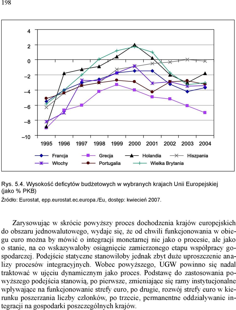 o procesie, ale jako o stanie, na co wskazywałoby osiągnięcie zamierzonego etapu współpracy gospodarczej. Podejście statyczne stanowiłoby jednak zbyt duże uproszczenie analizy procesów integracyjnych.