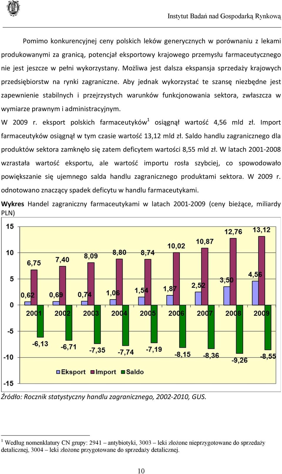 Aby jednak wykorzystać te szansę niezbędne jest zapewnienie stabilnych i przejrzystych warunków funkcjonowania sektora, zwłaszcza w wymiarze prawnym i administracyjnym. W 2009 r.