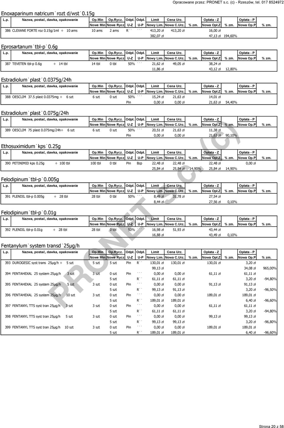 6g 14 tbl 14 tbl 0 tbl 50% 21,62 zł 49,05 zł 38,24 zł 11,86 zł 43,12 zł 12,80% Estradiolum plast 0.0375g/24h 388 OESCLIM 37.5 plast 0.