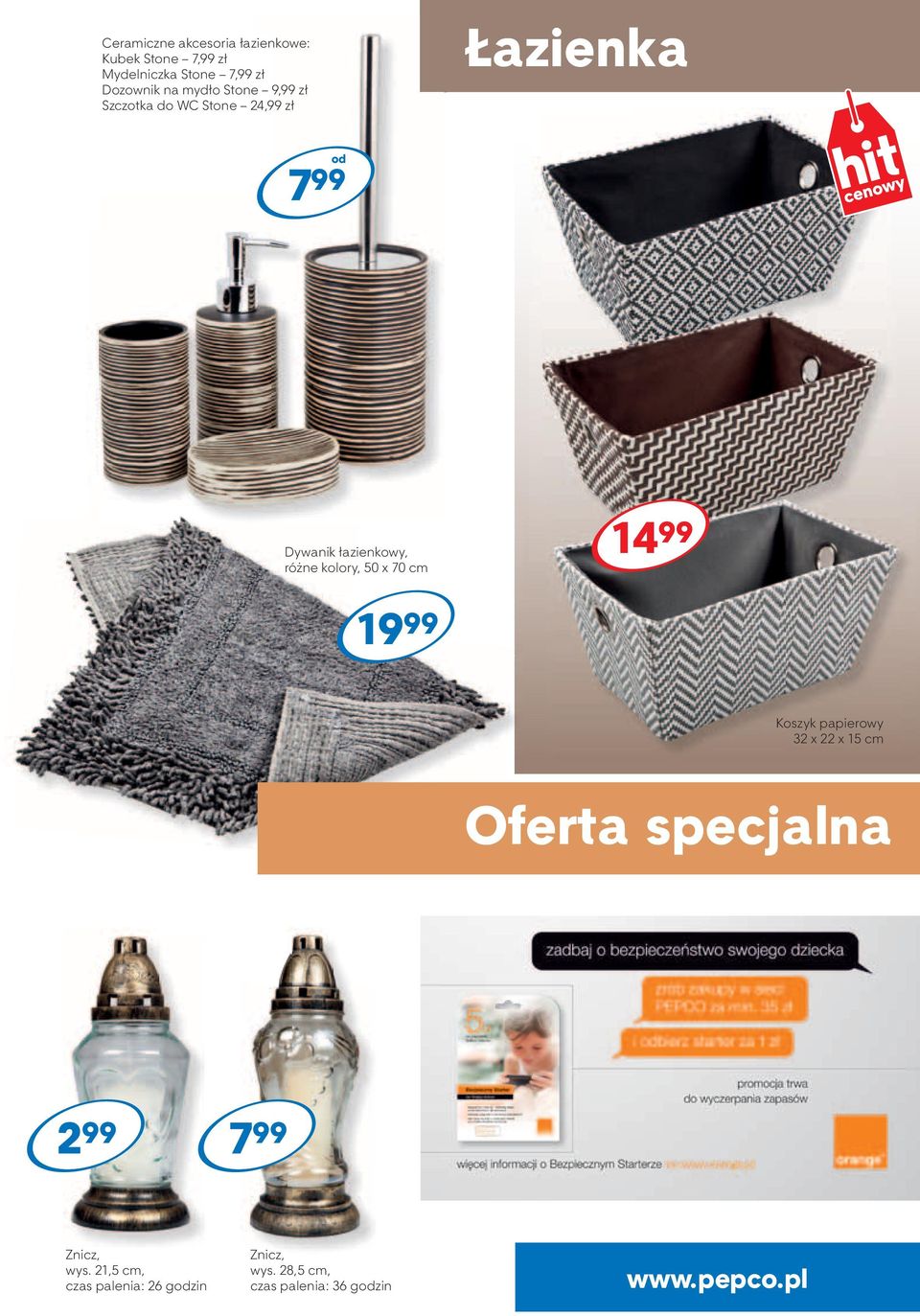 różne kolory, 50 x 70 cm Koszyk papierowy 32 x 22 x 15 cm Oferta specjalna 2 99 7 99