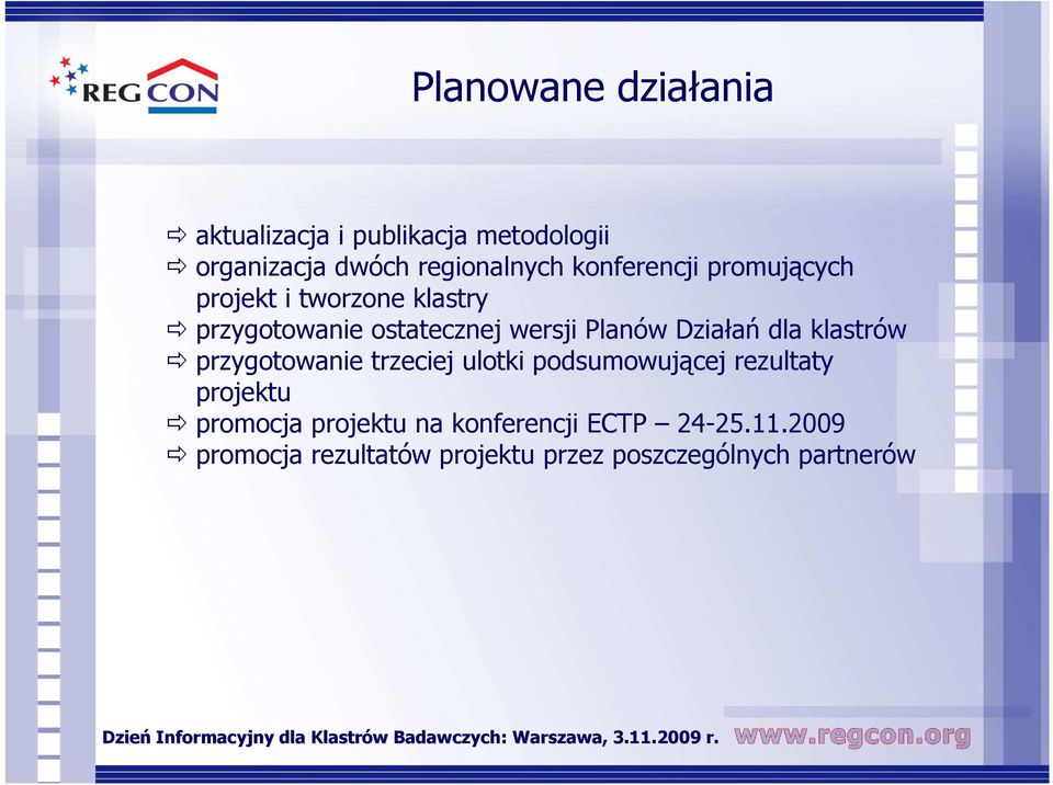 Działań dla klastrów przygotowanie trzeciej ulotki podsumowującej rezultaty projektu promocja