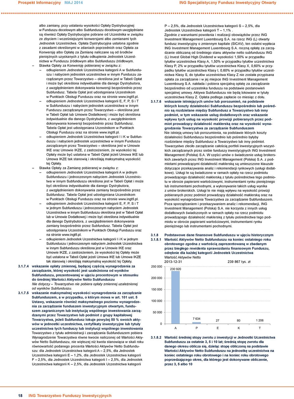 Opłata Dystrybucyjna ustalona zgodnie z zasadami określonymi w zdaniach poprzednich oraz Opłata za Konwersję albo Opłatę za Zamianę naliczane są od środków pieniężnych uzyskanych z tytułu odkupienia