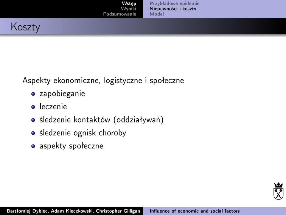 zapobieganie leczenie ±ledzenie kontaktów