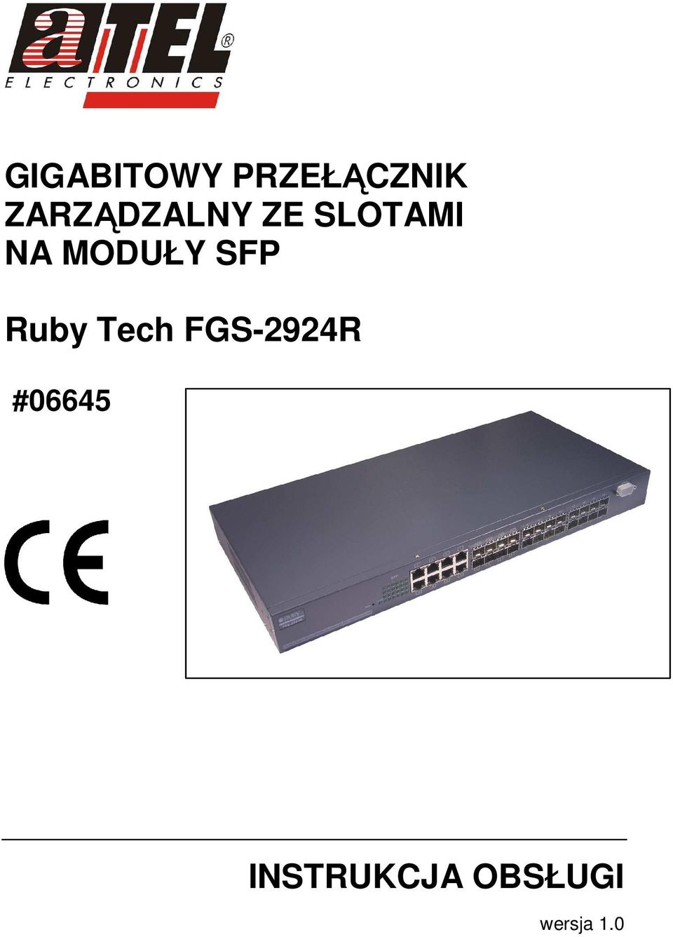 MODUŁY SFP Ruby Tech