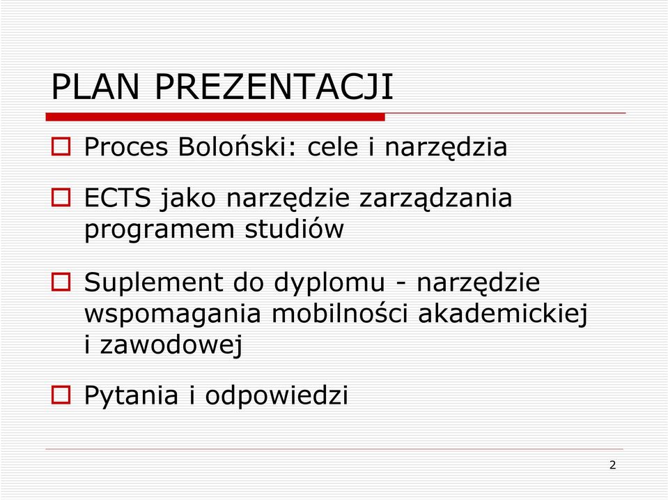 Suplement do dyplomu - narzędzie wspomagania